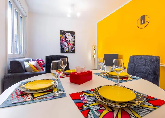 Color Vibes Centro - Ampio Wifi Ac דירה *