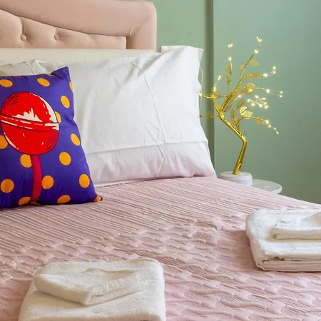 Color Vibes Centro - Ampio Wifi Ac Apartman Como